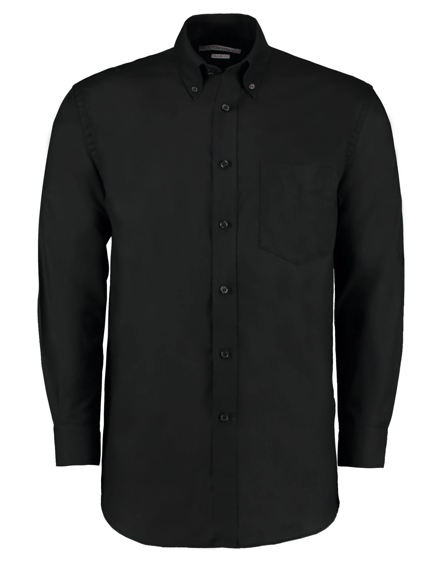 Kustom Kit Classic Fit Long Sleeve Workwear Oxford Shirt 3 Kustom Kit Classic Fit Long Sleeve Workwear Oxford Shirt