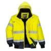 Portwest Hi-Vis 3-in-1 Contrast Bomber Jacket -XAMAX c93768f9eadba2531ea18d5efa0a0a6d7286e92d5052af641e259c244601d2a6