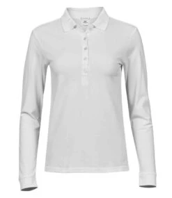 Tee Jays Ladies' Luxury Long Sleeve Stretch Polo 15 Tee Jays Ladies' Luxury Long Sleeve Stretch Polo -XAMAX ca22501dfb1b0870702acad18ec34256ac9910fdd1f43d2c457e06108a4ac0cd