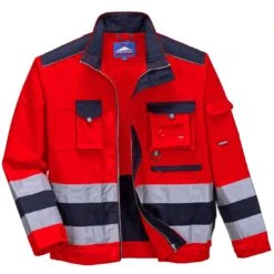 Portwest Lille Hi-Vis Contrast Bomber Jacket -XAMAX cab9c4bb5859f142ea5bb9e721502bebdc8161ecdd6db2b1d438e76696cf4470