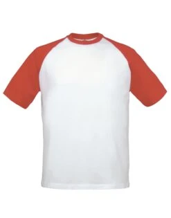 B&C Mens Short Sleeve Baseball Tee -XAMAX cb583aaff6ca2d6a8c43b7dfe9df27704292515243b4bc5585a9cd9037657f8e