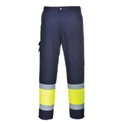 Portwest Hi-Vis Contrast Class 1 Service Trousers -XAMAX cb97695509fe8eee82f4fd0ec1246b3f2bb914d173cc1380e6aac201aa1499c5