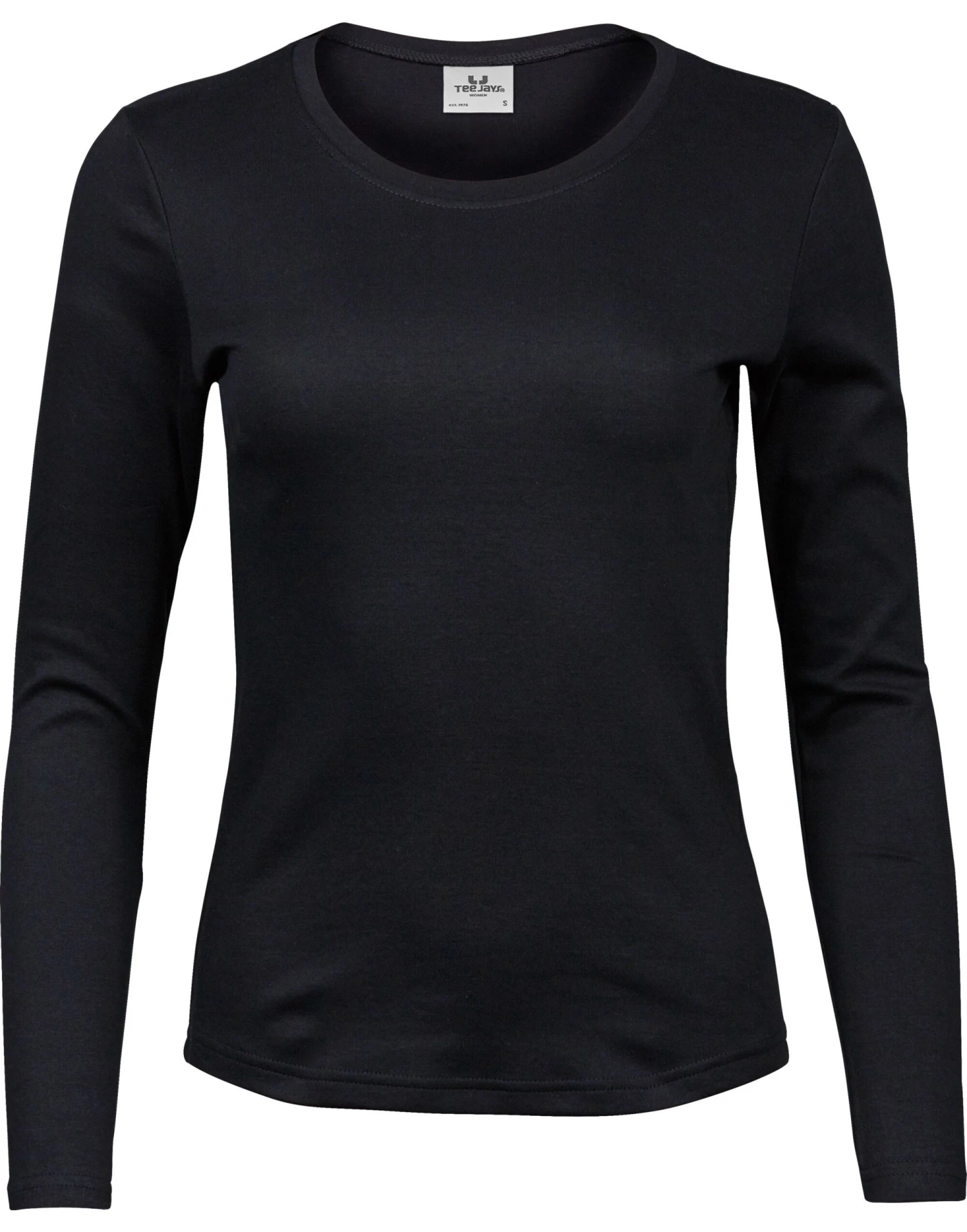 Tee Jays Ladies' Long Sleeve Interlock Tee 4 Tee Jays Ladies' Long Sleeve Interlock Tee - Image 2
