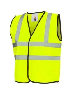 Uneek Childrens Hi-vis Waist Coat -XAMAX cd6c23051422078493b682e54eddef9884ea32f2cdb060ecd19b17356857a3a6