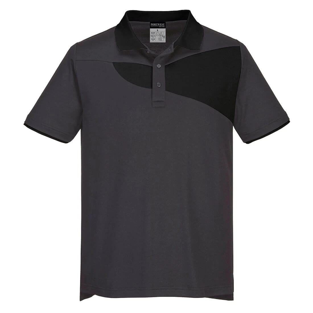 Portwest PW2 Cotton Comfort Polo Shirt S/S 4 Portwest PW2 Cotton Comfort Polo Shirt S/S - Image 2