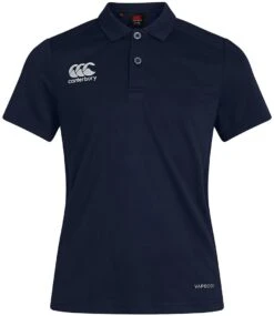 Canterbury Ladies Club Dry Polo Shirt -XAMAX cn263f nav front 4