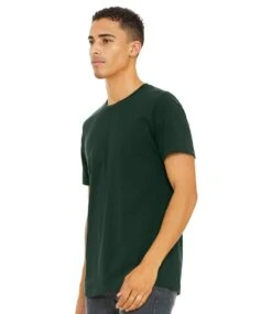 Bella+Canvas Unisex Crew Neck T Shirt -XAMAX cv3001 for model 3 5