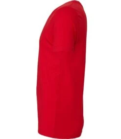 Bella+Canvas Unisex Crew Neck T Shirt -XAMAX cv3001 red left 1