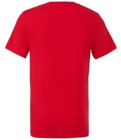 Bella+Canvas Unisex Jersey V Neck T Shirt 29 Bella+Canvas Unisex Jersey V Neck T Shirt -XAMAX cv3005 red back 1