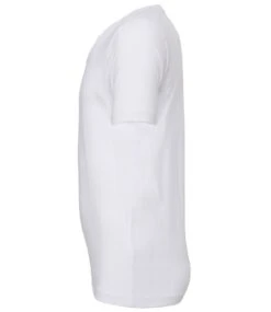 Bella+Canvas Unisex Jersey V Neck T Shirt 40 Bella+Canvas Unisex Jersey V Neck T Shirt -XAMAX cv3005 whi left 1