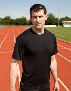 Spiro Mens Quick Dry Short Sleeve T-Shirt -XAMAX d0940cb98c86d0ad4e02577ab54e03b7aa7a465d729b5b35719177b2bc152f72