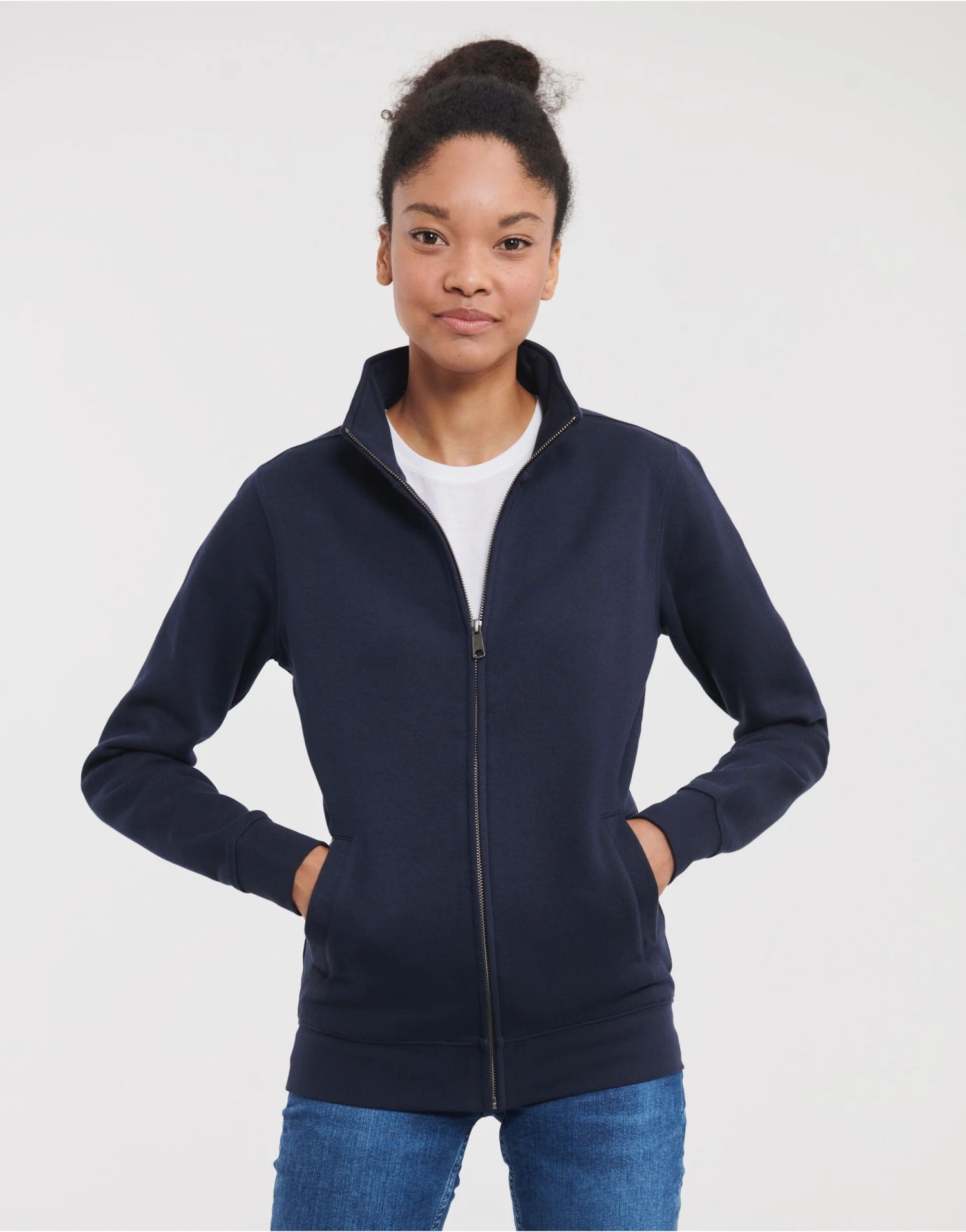 Russell Ladies' Authentic Sweat Jacket 4 Russell Ladies' Authentic Sweat Jacket - Image 2