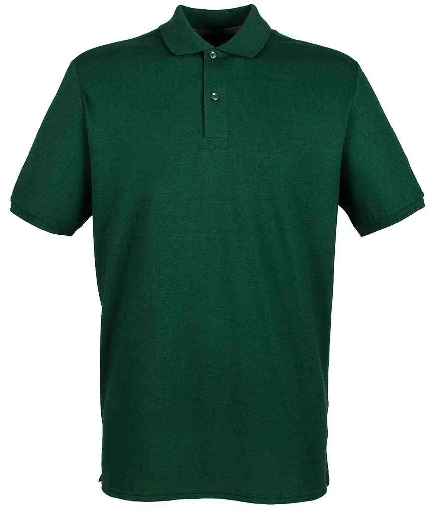 Henbury Modern Fit Cotton Piqué Polo Shirt 11 Henbury Modern Fit Cotton Piqué Polo Shirt - Image 9