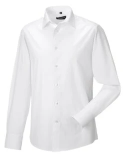 Russell Collection Mens Long Sleeve Fitted Stretch Shirt 12 Russell Collection Mens Long Sleeve Fitted Stretch Shirt -XAMAX d3d045e20dec86b15605ada2a875ac7dad629326afcf908670243ffc83432924