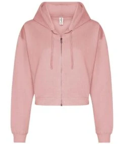 Just Hoods Awdis Ladies Cropped Zoodie -XAMAX d5e45d014162cf65bd848dd8d2828b2d515368e9c06f73e764b2c548796591ca