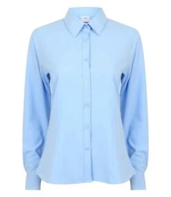 Henbury Ladies Long Sleeve Wicking Shirt -XAMAX d60ff547125bdb7afe74391331407034f4d5a804a6c753d4307190d28b9dc0db