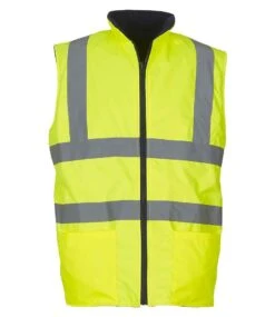 Yoko Hi-Vis Reversible Fleece Vest -XAMAX d6d82471522897b48d8a0f84e655a08fa43813a9610f9aaed3d2c5861cda786a