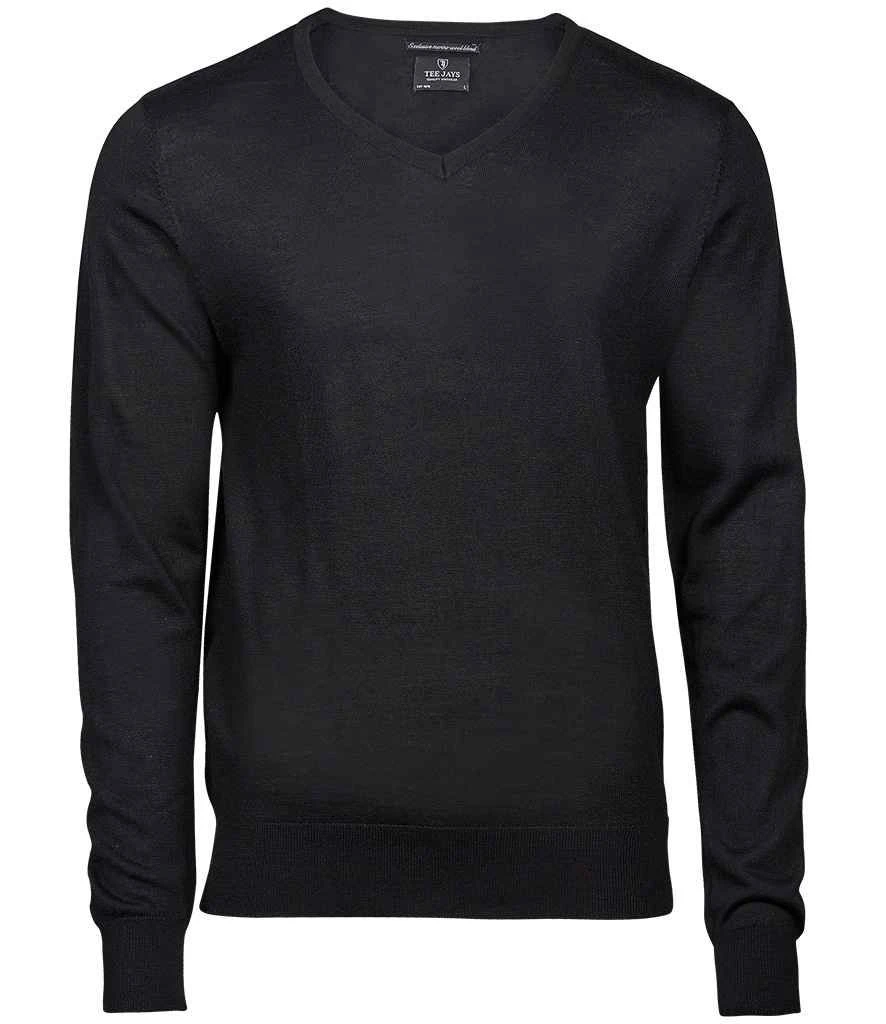 Tee Jays Mens V Neck Knitted Sweater 4 Tee Jays Mens V Neck Knitted Sweater - Image 2