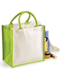 Westford Mill Printers' Midi Jute Bag