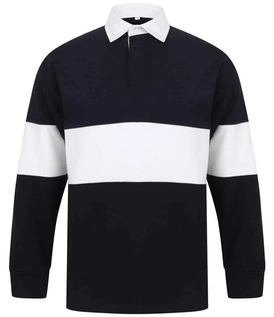 Front Row Panelled Rugby Shirt 6 Front Row Panelled Rugby Shirt - Image 4