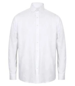 Henbury Modern Long Sleeve Classic Fit Oxford Shirt -XAMAX db661ecf4b2a874ae607e14bcf0f059c5e4f45b5e5c3c90901d72dac20e27b9e