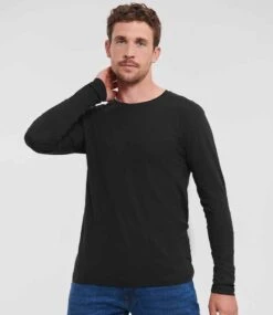 Russell Pure Organic Long Sleeve T Shirt -XAMAX db8c71b73ec4a515b8b7342b4b6981bec5bfe8a7daa337831d4a980c729d8efa