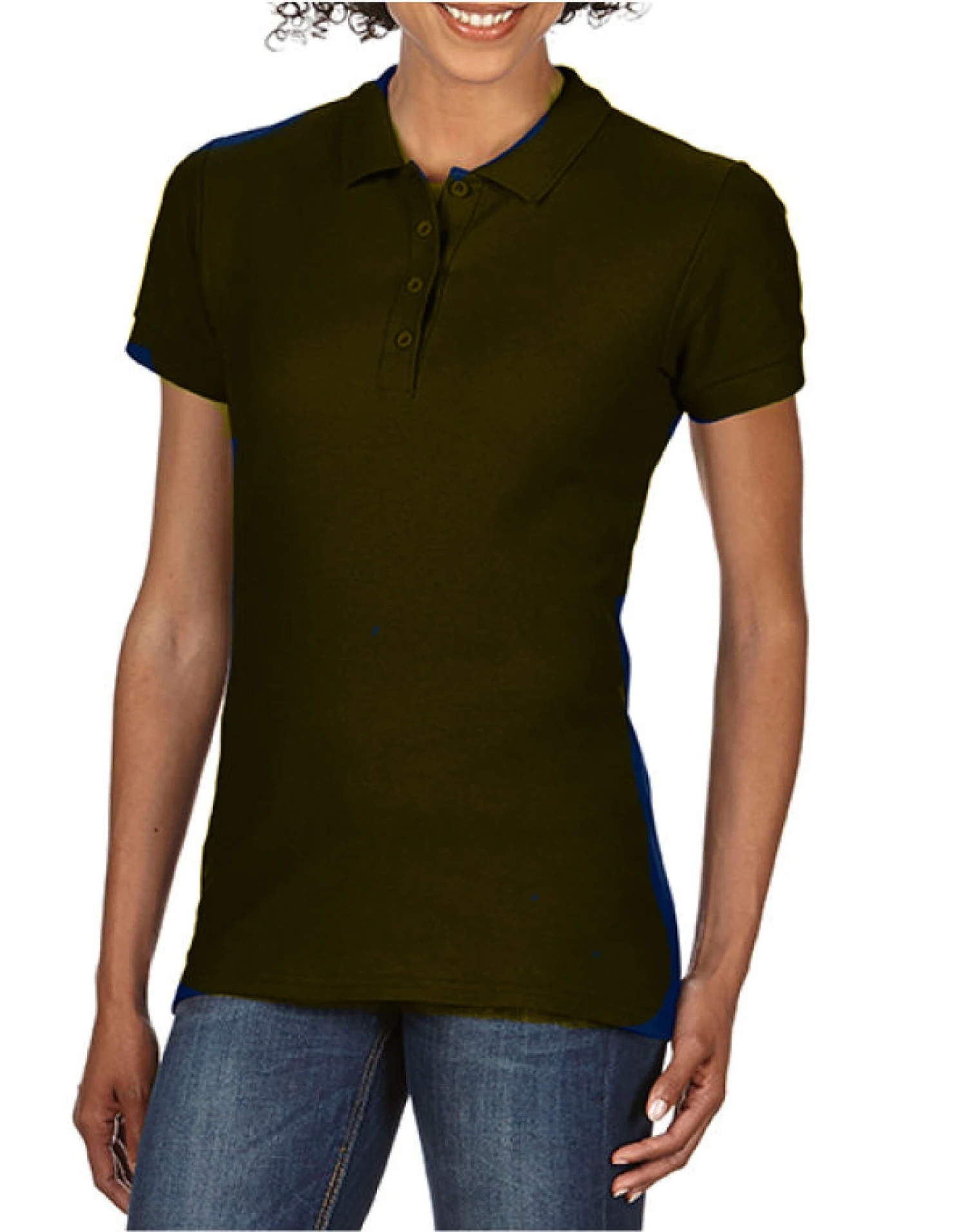 Gildan Softstyle® Ladies' Double Pique Polo 11 Gildan Softstyle® Ladies' Double Pique Polo - Image 9