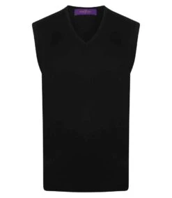 Henbury Lightweight Sleeveless Cotton Acrylic V Neck Sweater -XAMAX dbdd5bfce99b048b8c75ebe3251231fd4c901d759f807edd3896aaa60fd6b4c5