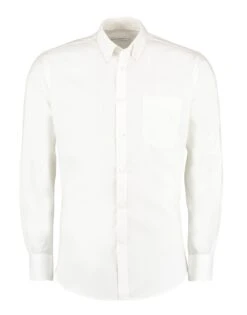 Kustom Kit Slim Fit Long Sleeve Premium Oxford Shirt -XAMAX dc5a28686e1b3765def9e61e4f417cfd044089d75f4d502570915eb64decb1de