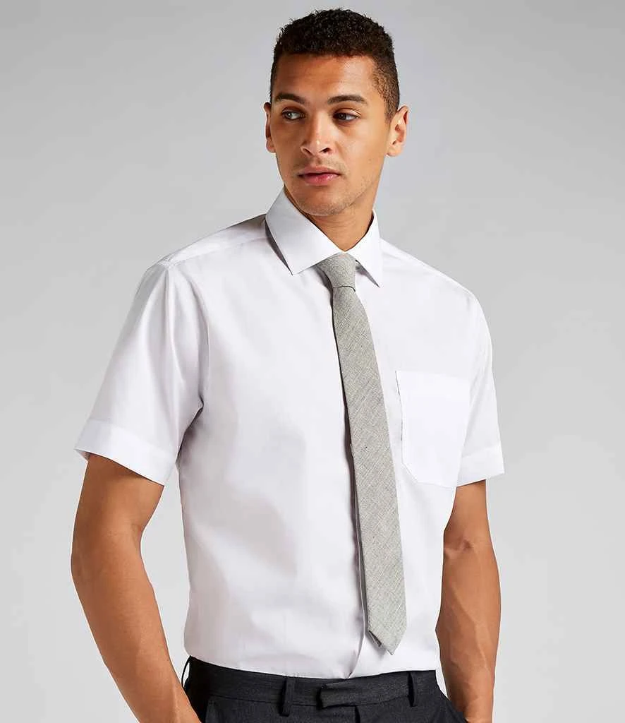 Kustom Kit Classic Fit Short Sleeve Non-Iron Shirt 6 Kustom Kit Classic Fit Short Sleeve Non-Iron Shirt - Image 4