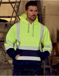 Yoko Hi-Vis Pull-Over Hoodie -XAMAX dce8dfe2642a62de1ad229c6bb7ff5b2fdadbdbc21fae5b4538e3f0774dd8a47