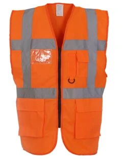Yoko Hi-Vis Executive Waistcoat -XAMAX de016354ca5335b6c71b4e0cf983f4f475640511d6687dbf84bbed447dd9f09f