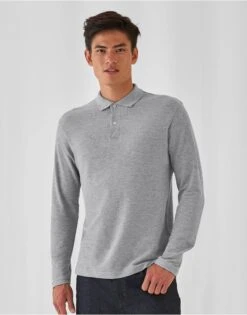 B&C ID.001 Mens Long Sleeve Polo 13 B&C ID.001 Mens Long Sleeve Polo -XAMAX de27eafd350b2f302e5371832f9aa86bef151971aacb42a7ceeaaea8c788d89e
