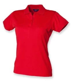 Henbury Ladies Coolplus Wicking Piqué Polo Shirt -XAMAX de3b60cac8cb4411cf97337588c3d87918e87acc5f46b5b146fbe76fbe2a3cb7