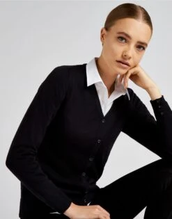 Kustom Kit Regular Fit Arundel V-Neck Cardigan -XAMAX debcf62cab4846eea18ca4c2f33a135a396a0923c87a5544860d7e1cacaa0d3a