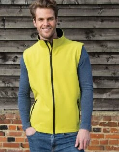 Result Core Mens Printable Softshell Bodywarmer -XAMAX df80d7224ccad15e1bf25525de4ec7d4d5048016bab853e3f7d3219f8b6d5578