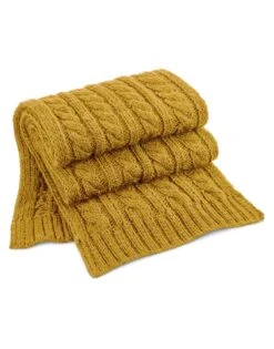 Beechfield Cable Knit Melange Scarf -XAMAX e0cc98d11a6df02aa75003127e6497e44302f3b1fe568286ad6496f3de24f49c