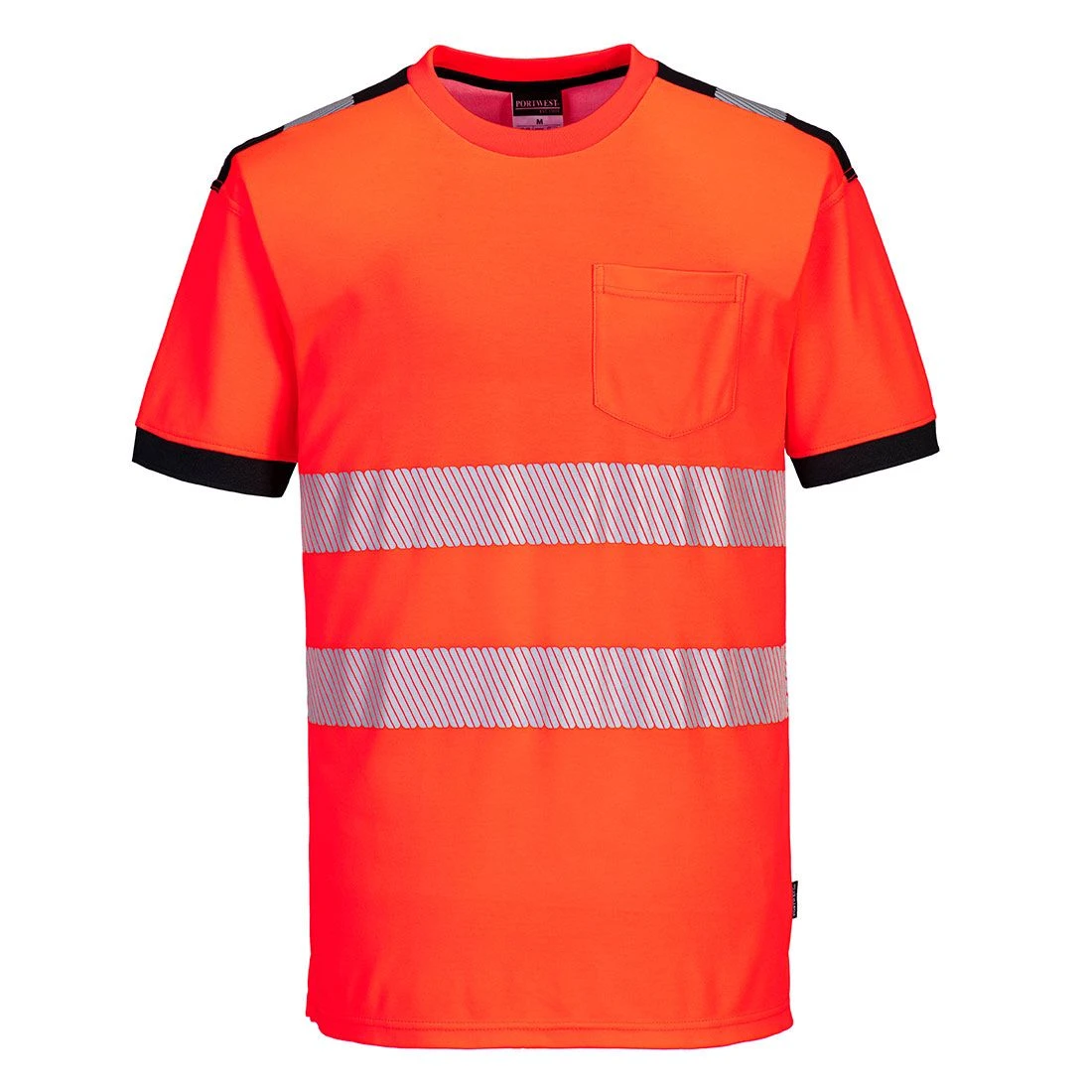 Portwest PW3 Hi-Vis Cotton Comfort T-Shirt S/S 7 Portwest PW3 Hi-Vis Cotton Comfort T-Shirt S/S - Image 5