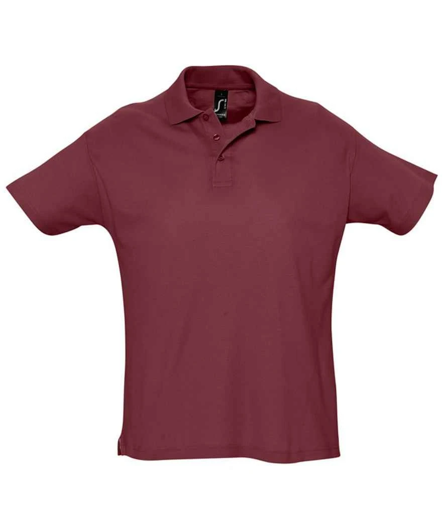 SOL'S Sols Summer Ii Cotton Piqué Polo Shirt 11 SOL'S Sols Summer Ii Cotton Piqué Polo Shirt - Image 9