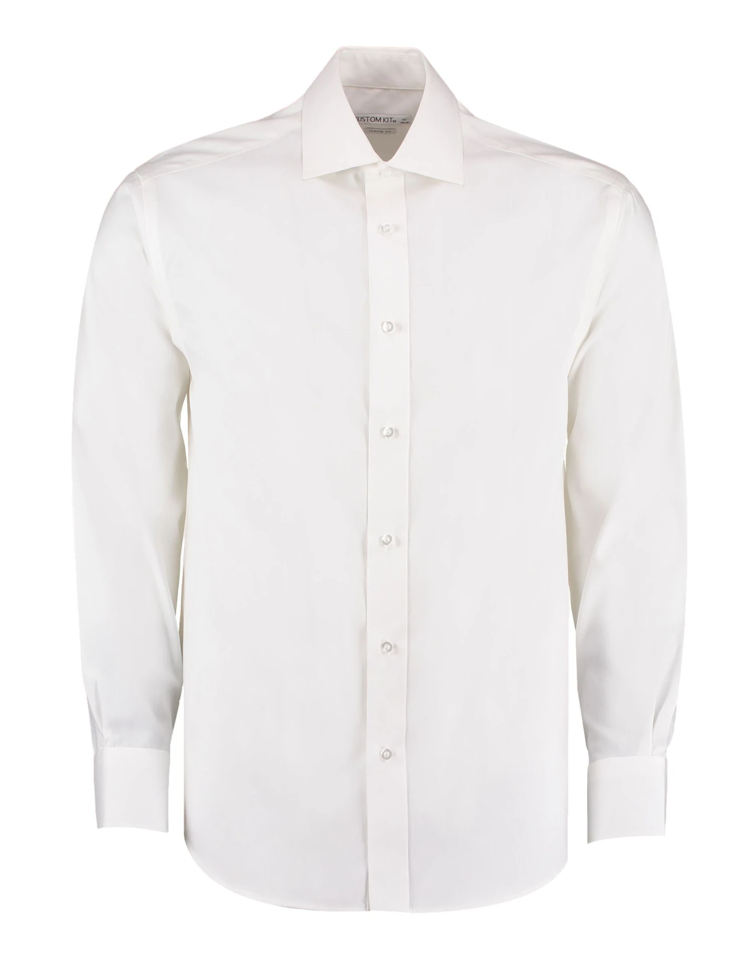 Kustom Kit Classic Fit Long Sleeve Cutaway Collar Premium Oxford Shirt 7 Kustom Kit Classic Fit Long Sleeve Cutaway Collar Premium Oxford Shirt - Image 5