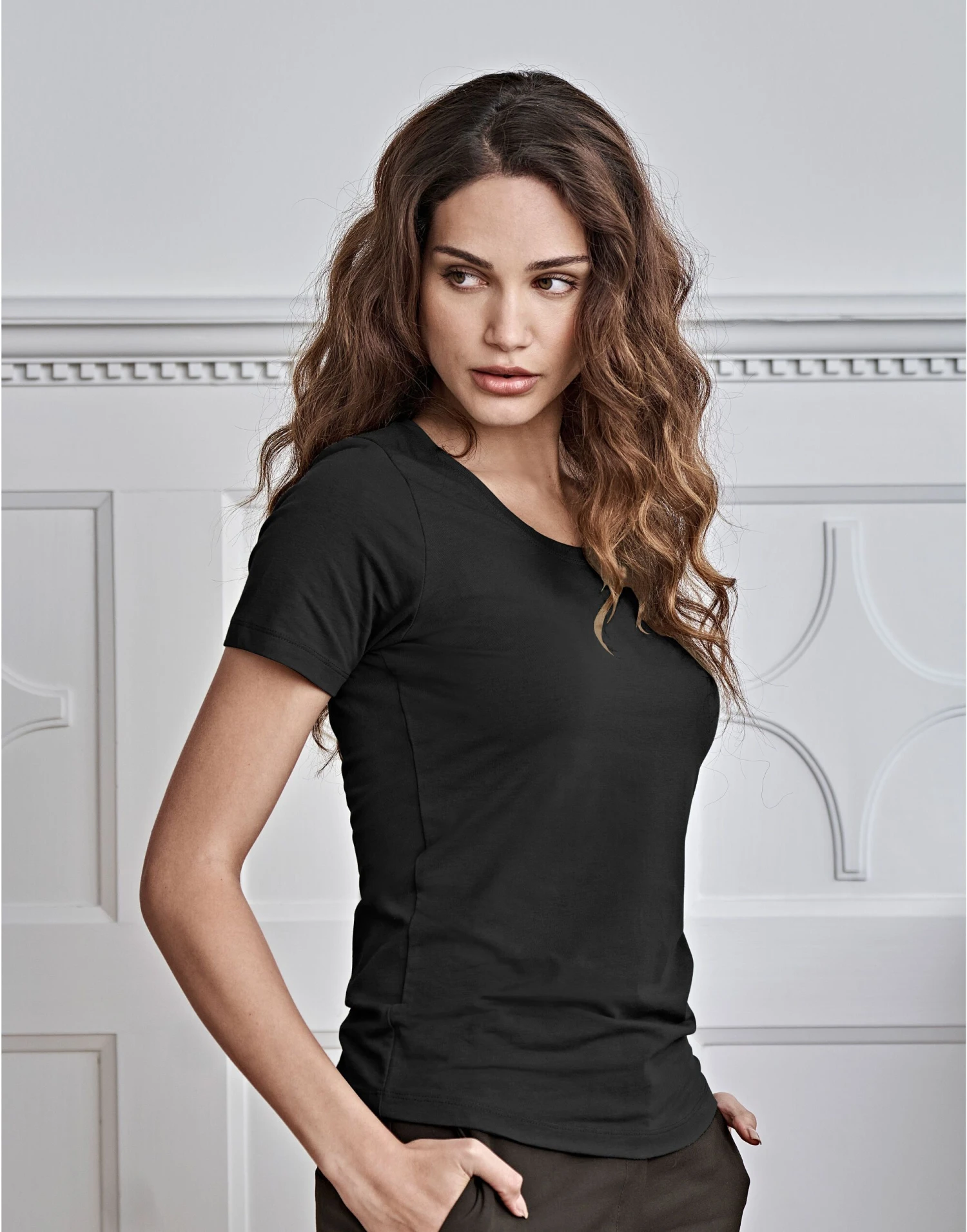 Tee Jays Womens Stretch Tee 5 Tee Jays Womens Stretch Tee - Image 3