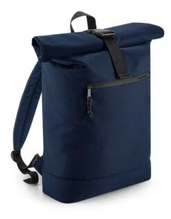 Bagbase Recycled Roll-Top Backpack -XAMAX e36db5ac2d5131101e3ac17bebc7e3688571f49b4f243253970d51893975cf43