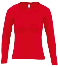 SOL'S Sols Ladies Majestic Long Sleeve T Shirt -XAMAX e39020373450954dd955d351322e561ad48c22895f9ee0b74831c737f21def7d