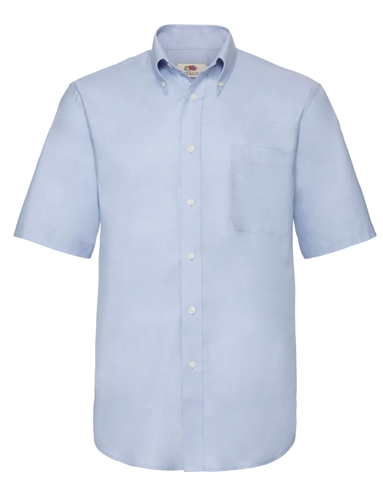 Fruit Of The Loom Mens Short Sleeve Oxford Shirt 7 Fruit Of The Loom Mens Short Sleeve Oxford Shirt - Image 5