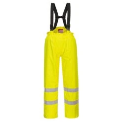 Portwest Bizflame Rain Lined Hi-Vis Antistatic FR Trousers