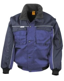 Result Work-Guard Zip Sleeve Heavy Duty Jacket -XAMAX e79d5bde40cc7345daab5f09757da98afdd5a01ce0f73459248958994d8b1299