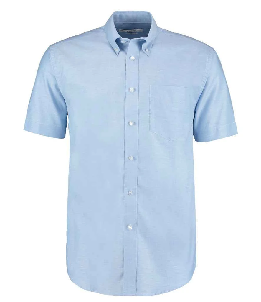 Kustom Kit Classic Fit Short Sleeve Workwear Oxford Shirt 12 Kustom Kit Classic Fit Short Sleeve Workwear Oxford Shirt - Image 10