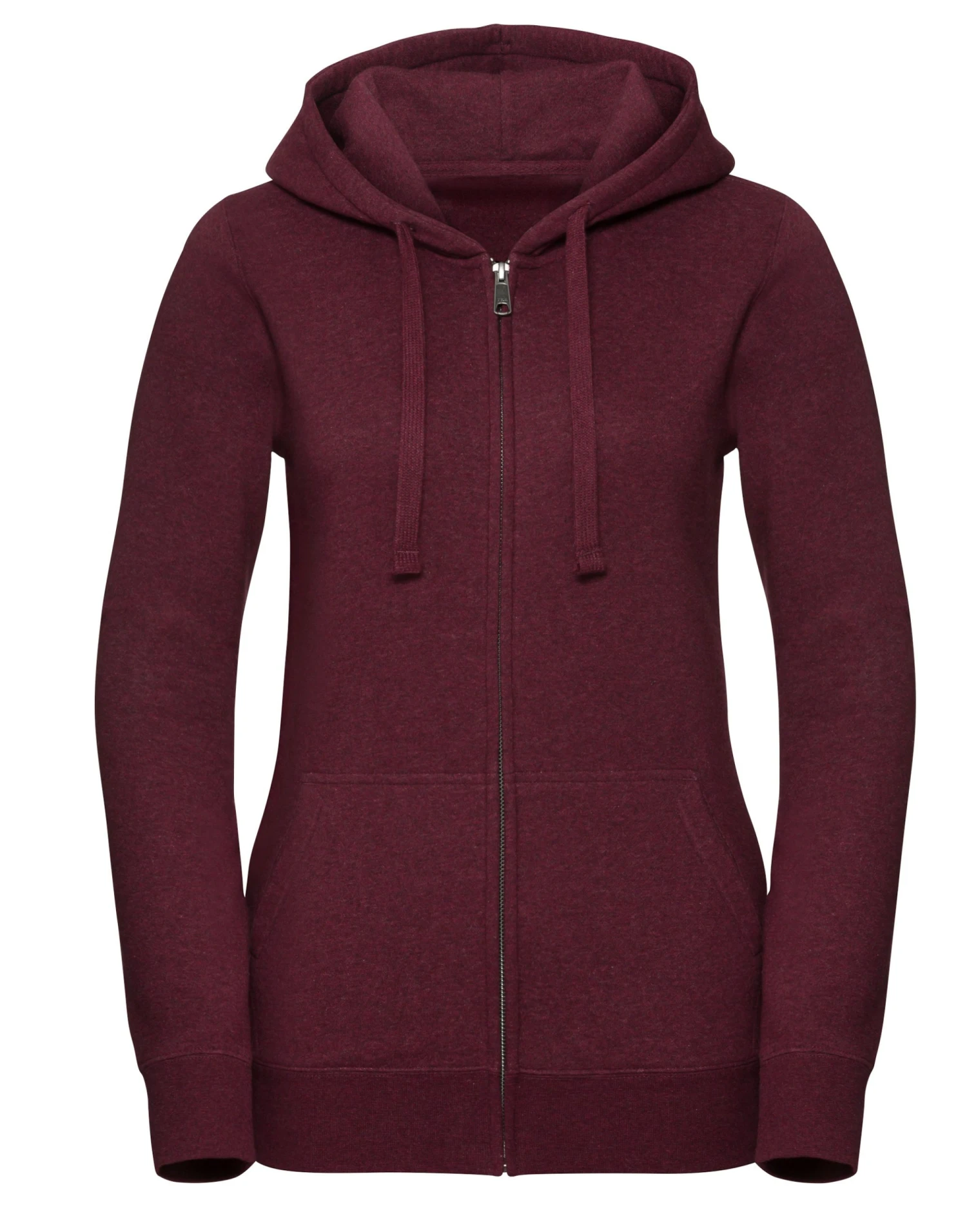 Russell Ladies' Authentic Melange Zipped Hood Sweat 6 Russell Ladies' Authentic Melange Zipped Hood Sweat - Image 4