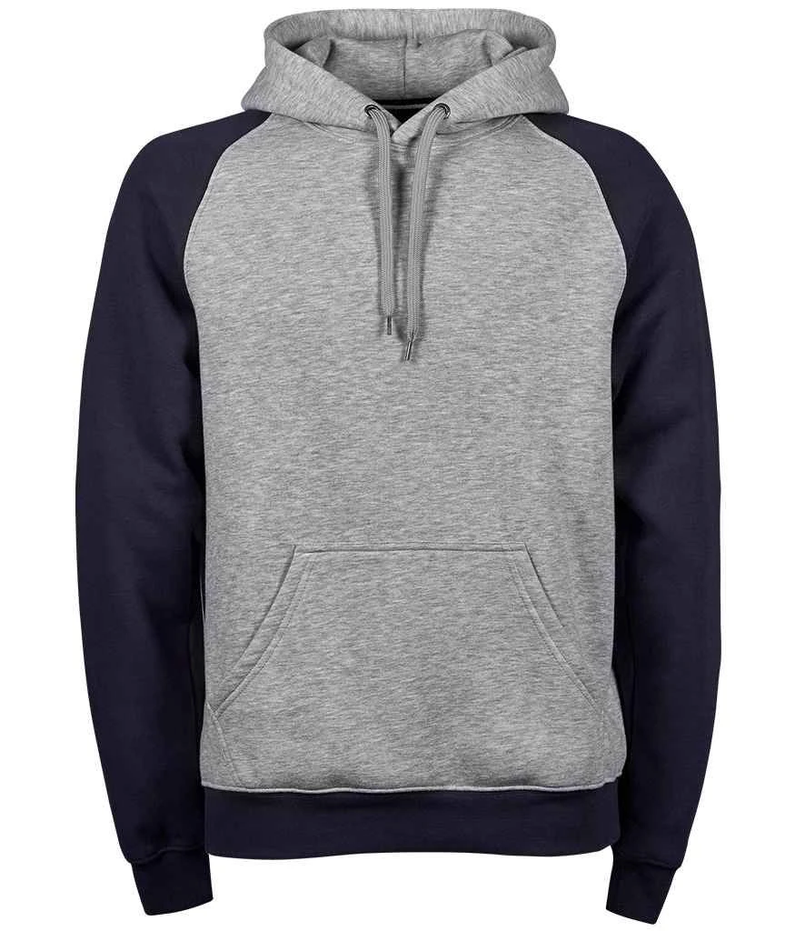 Tee Jays Mens Two-Tone Hooded Sweatshirt 4 Tee Jays Mens Two-Tone Hooded Sweatshirt - Image 2