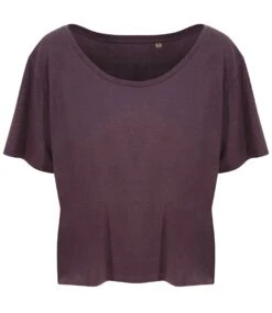 Ecologie By AWDis Ladies Daintree Ecoviscose Cropped T Shirt -XAMAX ea002f wmy front